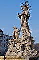 * Nomination Francis Xavier statue on the Gothic Bridge in Kłodzko 3 --Jacek Halicki 11:44, 7 December 2014 (UTC) * Promotion Good quality. --Cccefalon 12:00, 7 December 2014 (UTC)