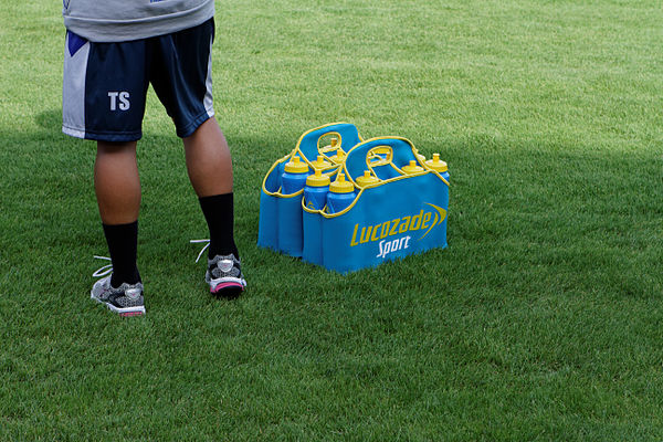 Lucozade Sport during the 2014 Women's Rugby World Cup