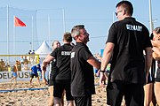 Deutsch: Beachhandball Weltmeisterschaften 2022; Tag 6: 26. Juli 2022 – Frauen, Finale, Spanien-Deutschland 0:2 (14:15, 20:22) English: 2022 Beach handball World Championships; Day 6: 26 July – Women Final – Spain-Germany 0:2 (14:15, 20:22)