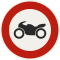 233-51 Zákaz premávky pre motocykle.svg