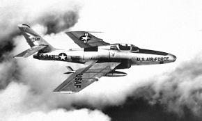 302d Escuadrón de reconocimiento táctico - República RF-84F-25-RE Thunderflash - 52-7347.jpg