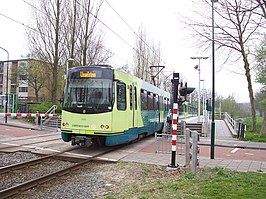 Overweg in IJsselstein, Hooghe Waerd.