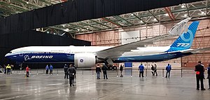 Roll-Out letounu Boeing 777-9 v březnu 2019