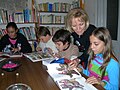 Cours pour enfants à Caldas da Rainha.