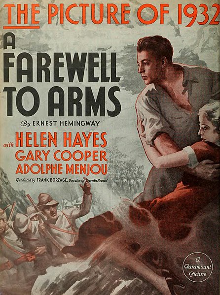 A Farewell to Arms ad from The Film Daily, 1932