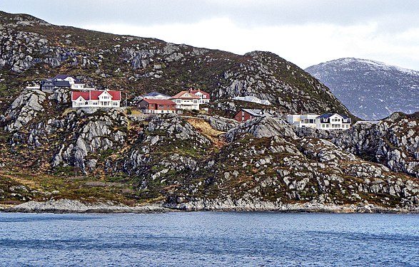 En liten bit av Eggesbønes i Fosnavåg på Sunnmøre