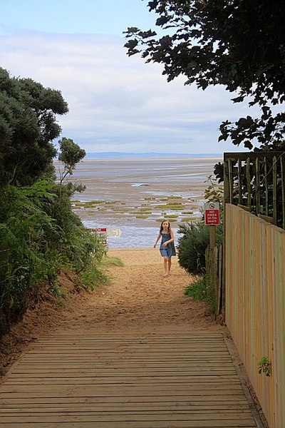 File:Access to the Beach at Sandyhills - geograph.org.uk - 2040801.jpg