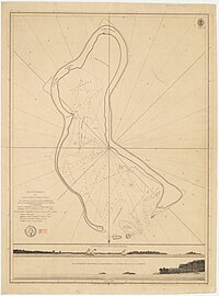 Chart of Diego Garcia Harbour, Published 1787