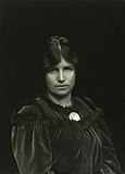 Agnes Slott-Møller, 1900. Fotograf: Frederik Riise