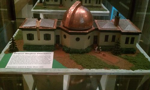 A model of the original Allegheny Observatory
