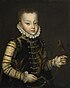 Alonso Sánchez Coello - Portretul infantului Ferdinand al Spaniei - Walters 37551.jpg