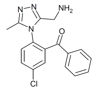 <span class="mw-page-title-main">Alprazolam triazolobenzophenone</span> Chemical compound