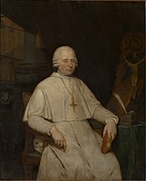 Portret van abt Gregorius Thiels door Andreas Bernardus de Quertenmont (1791-1810)