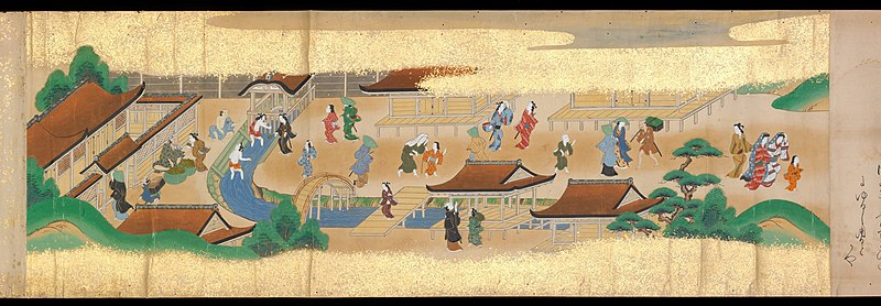 File:Anonymous - Festivities of the Twelve Months, “Sannō Hiyoshi Festivals Held on the Day of the Monkey in the Mid- - 2015.300.153a, b - Metropolitan Museum of Art.jpg