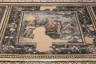 Narcissus and Echo mosaic