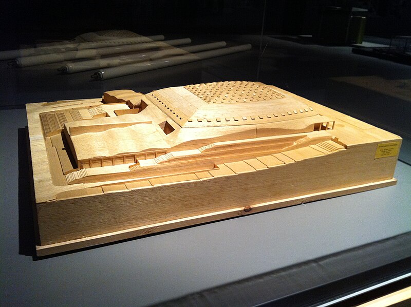 File:Arata Isozaki-Maquesta del Palau Sant Jordi.jpg