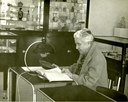 Archives & Special Collections, Vassar College Library. Ph.f7.28 Macurdy at Desk.tif