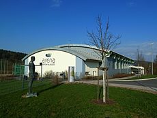 Mehrzweckhalle der „Arena Schöne Aussicht“