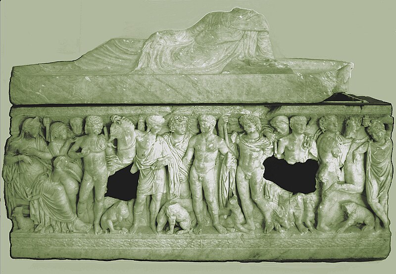 File:Arles Musée Arles Antique Sarcophage Phèdre et Hippolyte AA P3050073.JPG