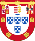Arms of Duarte of Portugal, Duke of Guimarães.svg