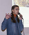 AsyaKazantseva lecture in Kyiv.jpg