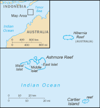 <span class="mw-page-title-main">Cartier Island</span> Sand cay in the Timor Sea