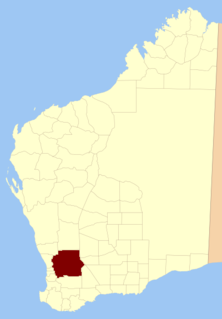 Avon Land District Cadastral in Western Australia