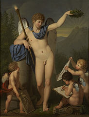 Le Génie des arts (1789), musée des beaux-arts de Dijon.
