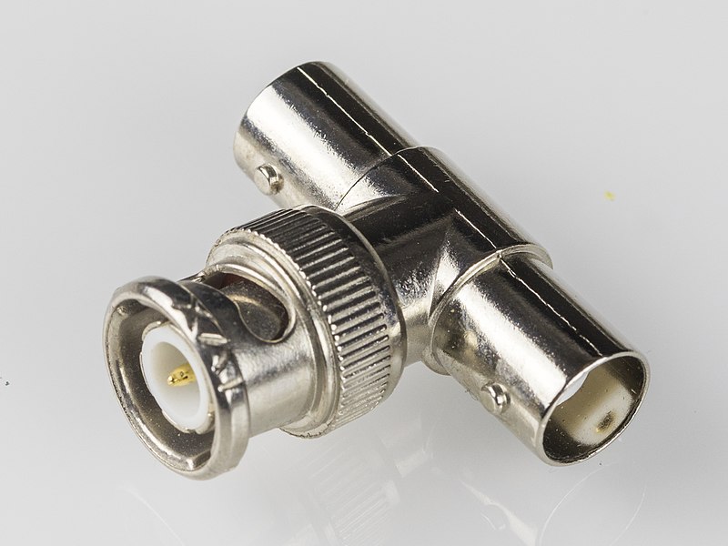 File:BNC Tee connector for 10BASE2-92164.jpg