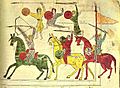 Beatus d'Urgell, fº209 dettaglio dell'assedio di Gerusalemme di Nabucodonosor