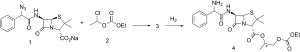 Bacampicillin synthesis.svg