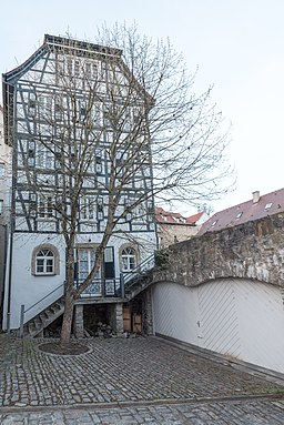 Bad Wimpfen, Hauptstraße 19, Ansicht Entengasse 20170323 001