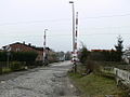 Old level crossing protection technology in Mönchhagen