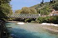 Truss bridge over the Acheron river