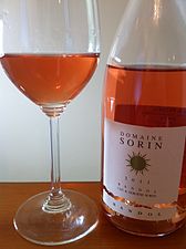 Traditional rosé wines get their color when temporarily fermented with dark purple grapeskins