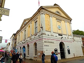 <span class="mw-page-title-main">Guildhall, Barnstaple</span> Guildhall in Devon, England