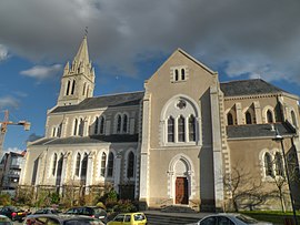 The church in Basse-Goulaine