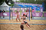 Deutsch: Beachhandball bei den Olympischen Jugendspielen 2018; Tag 6, 11. Oktober 2018; Mädchen, Platzierungsrunde - Amerikanisch Samoa-Hongkong 0:2 English: Beach handball at the 2018 Summer Youth Olympics at 11 October 2018 – Girls Consolation Round – American Samoa-Hong Kong 0:2