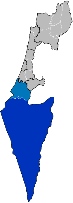 Fayl:Beersheba subdistrict in Israel.svg üçün miniatür