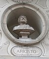 Casa Chicherio, busto de Ariosto