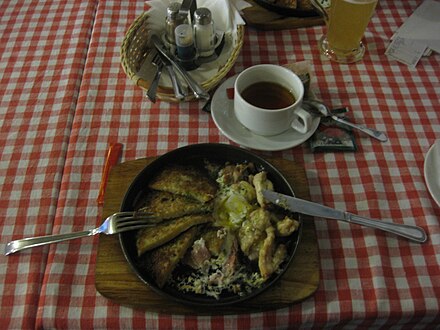 Draniki (potato pancakes)