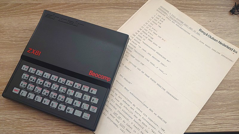 File:Beocomp ZX81 with program listing.jpg