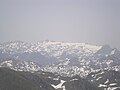 Bergmassiv des Hochkönigs vom schneibstein aus gesehen.