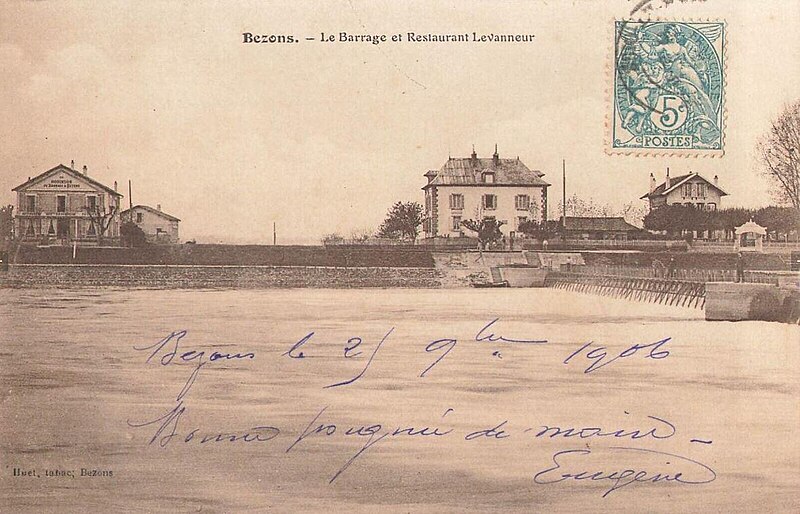 File:Bezons.Barrage et restaurant Levanneur.1906.jpg