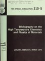 Bibliography on the high temperature chemistry and physics of materials, January, February, March 1970 (IA bibliographyonhi3155diam).pdf