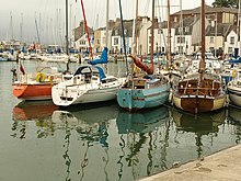 Boats in Weymouth Harbour. Boats in Weymouth Harbour - geograph.org.uk - 902578.jpg