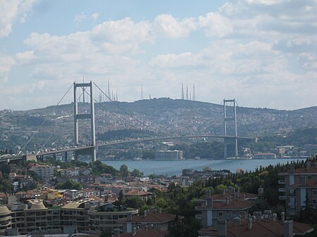 Bosphorus Bridge, Istanboul