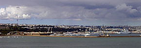 Civil part of the port of Brest