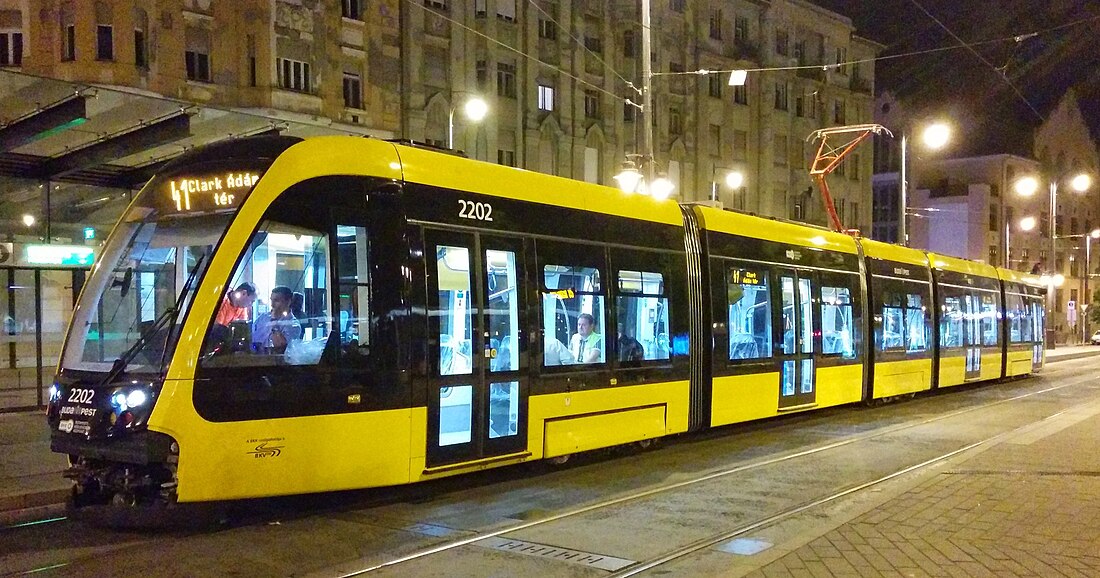 Ligne 41 du tramway de Budapest