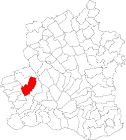 Location of Călmățuiu